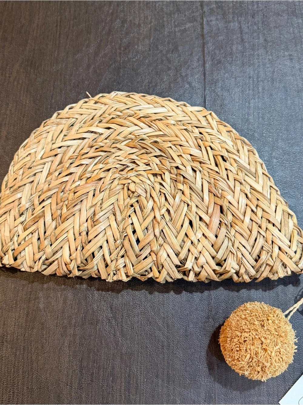 Mud Pie Ooh La La Straw Clutch with Tassel  and Packet New With Tags